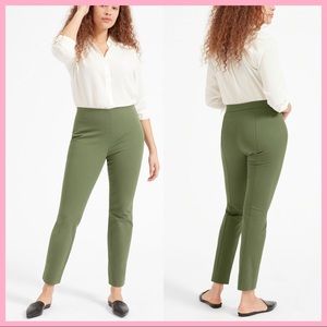 EVERLANE | The Side-Zip Stretch Cotton Pant